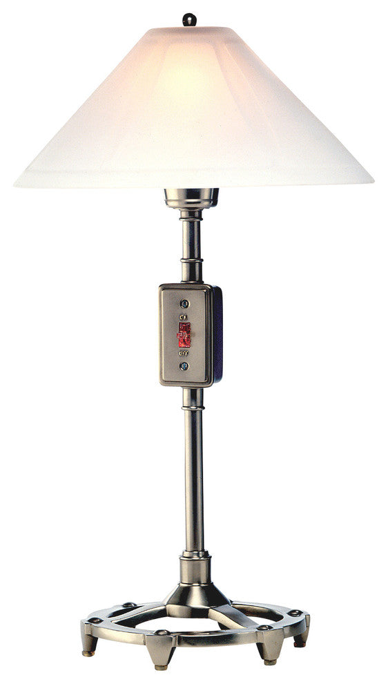 Ecco Table Lamp, Pewter Finish