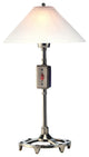 Ecco Table Lamp, Pewter Finish