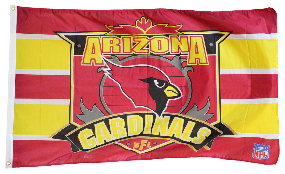 Arizona Cardinals - 3'x5' NFL Polyester Endzone Flag