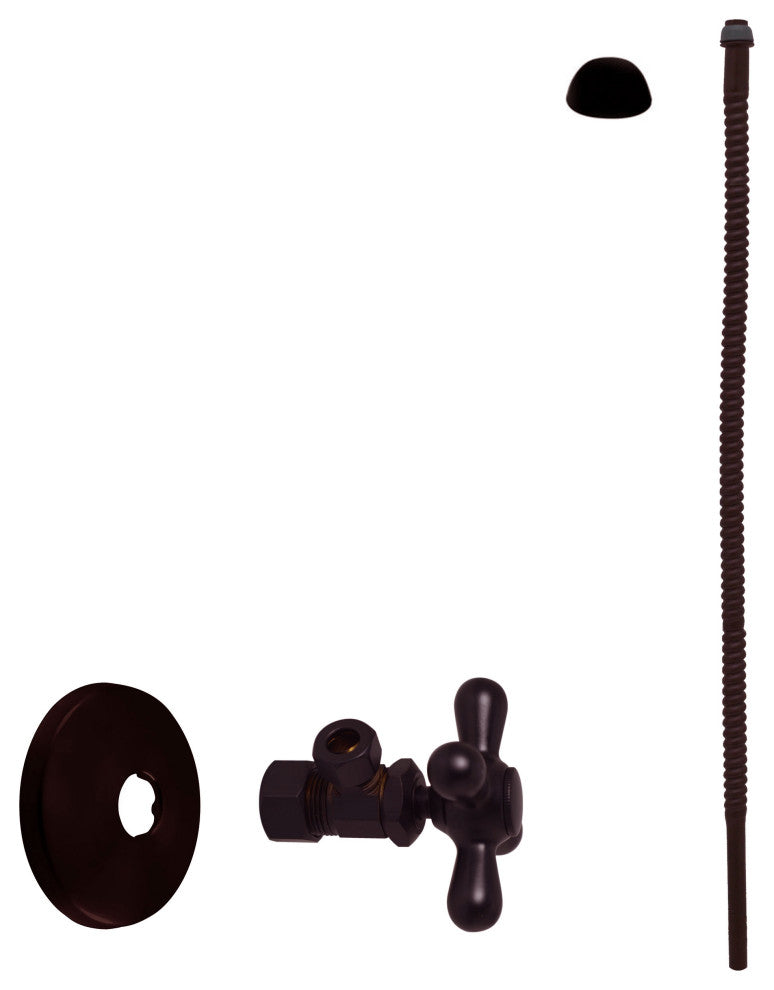 Supply Kit - 5/8" Od X 3/8" Od X 20" Corrugated In Oil Rubbed Bronze, Oil Rubbed Bronze