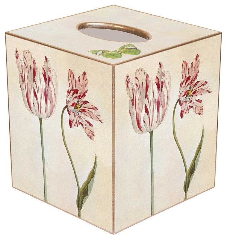 TB422-Tulips Tissue Box Cover