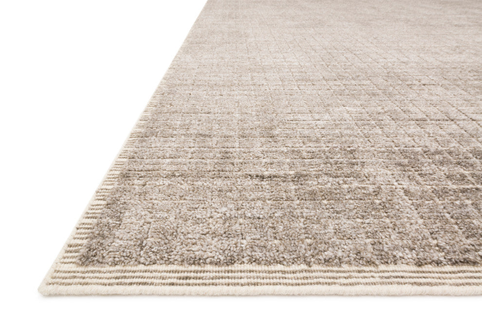Loloi Rugs BEV-01 Area Rug, Stone, 2'0"x3'0"