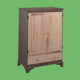 Video Cabinet Unfinished Pine Hadley Cabinet |