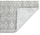 Star Texture Area Rug, Light Gray, 7'9"x9'9"