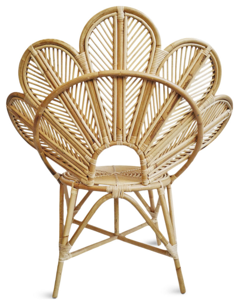 Bamboo Flower Chair