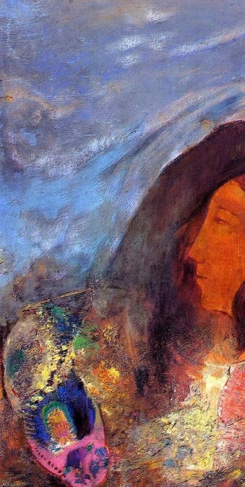Odilon Redon Poet's Dream - 15" x 30" Premium Canvas Print
