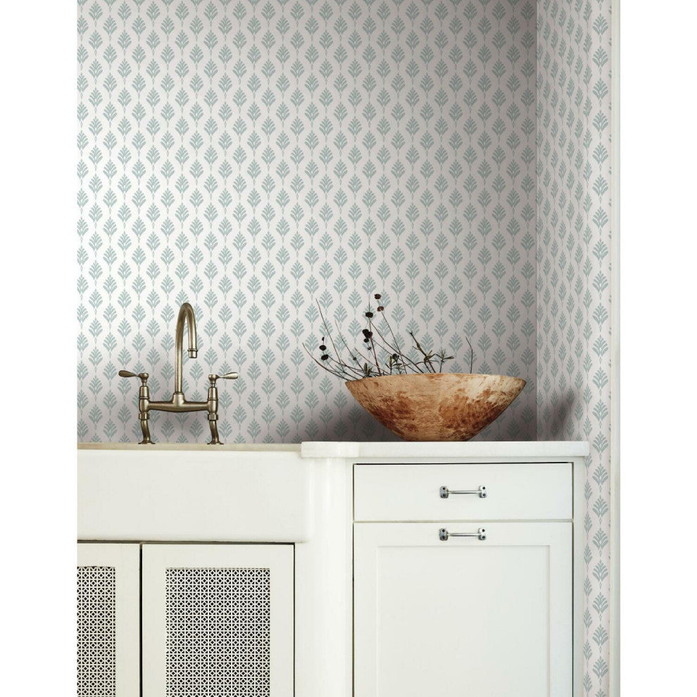 French Scallop Wallpaper