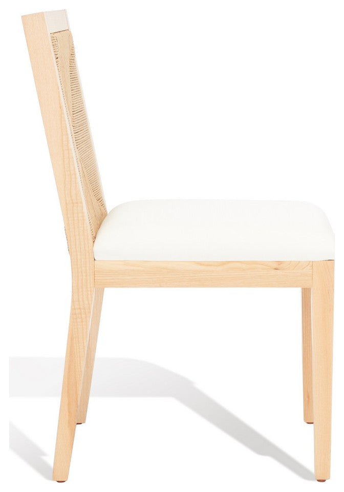Safavieh Couture Emilio Woven Dining Chair, Natural
