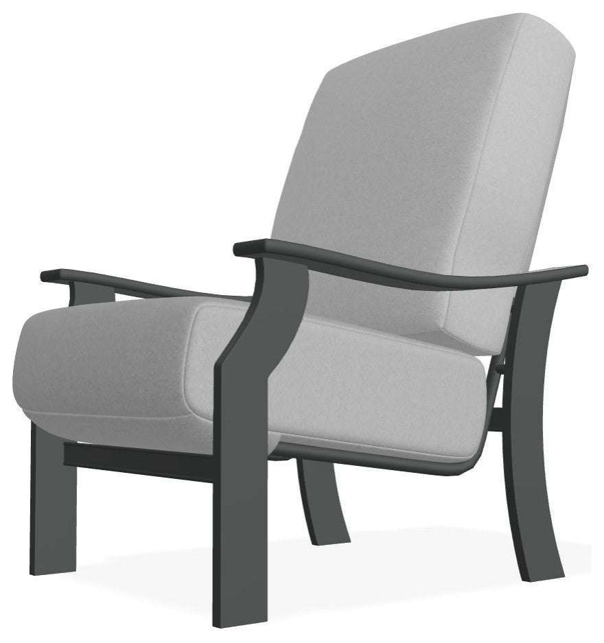 St. Catherine Deep Seat Outdoor Armchair, Dazzle/Graphite