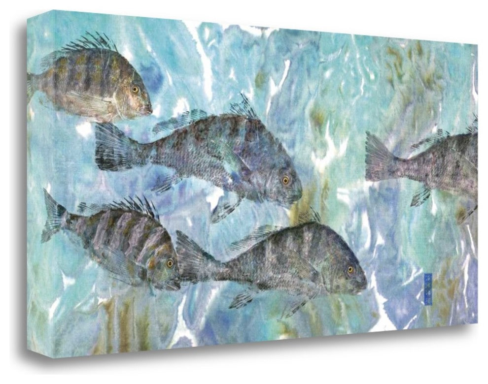 "Spring Run" By Jim Roberts, Giclee Print on Gallery Wrap Canvas, Ready to Hang