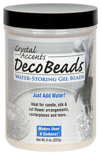 Deco Beads 8-Ounce Jar, Purple