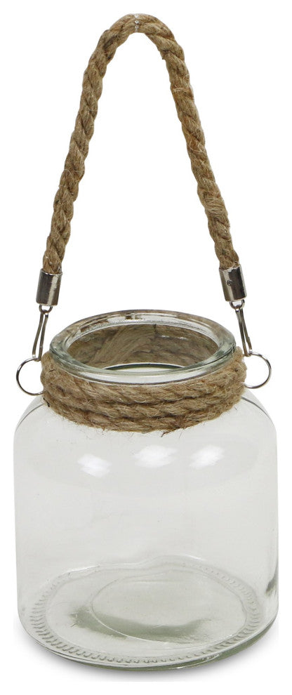 Playa Rope Glass Jar