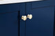 Single 18" Bathroom Vanity (Blue), Blue, 30