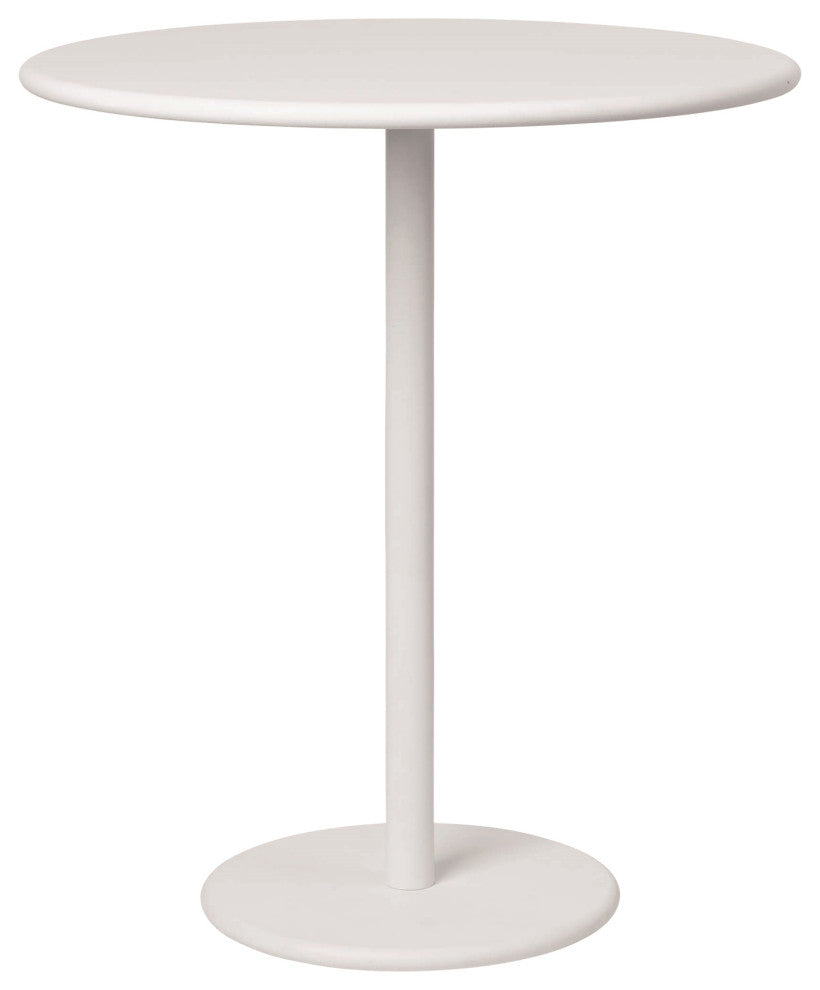 Stay Outdoor Aluminum Side Table, White