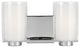 Generation Lighting, VS22602CH, 2-Light Vanity, Chrome