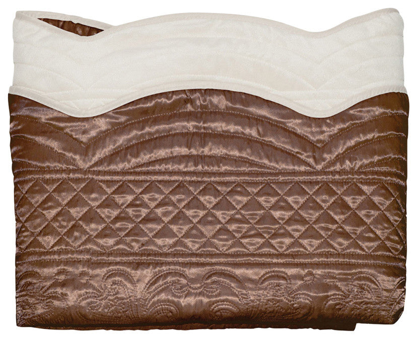 Whispersilk Soft Satin Fleece Reversible Plush Throw 50 x 70, Chocolate