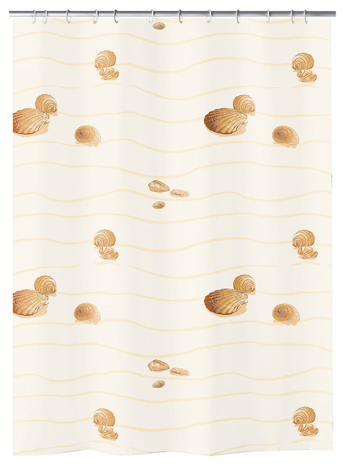 Non Toxic Fabric Shower Curtain, Miami
