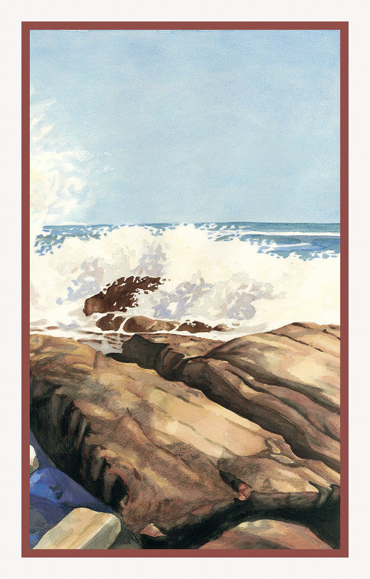 "Sea Spray II" Wall Art, 33"x21"