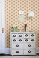 Floral Medallion Wallpaper, Dusty Rose, Bolt