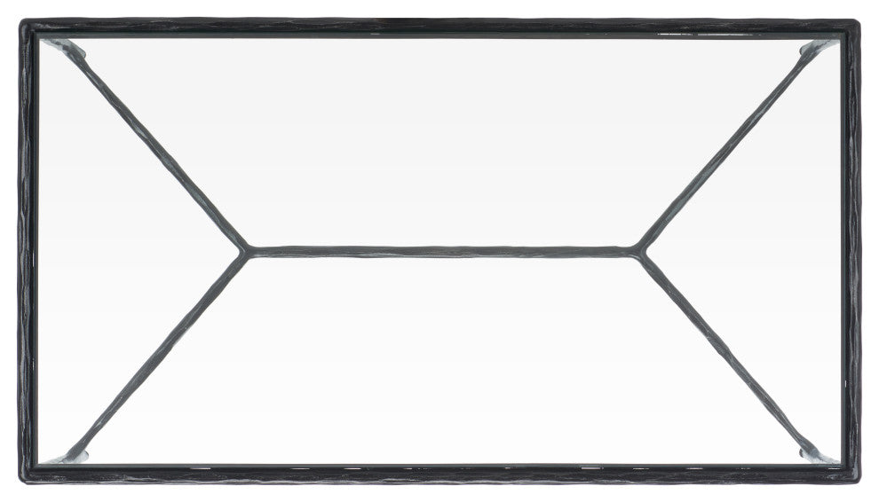 Safavieh Couture Jessa Metal Coffee Table, Black