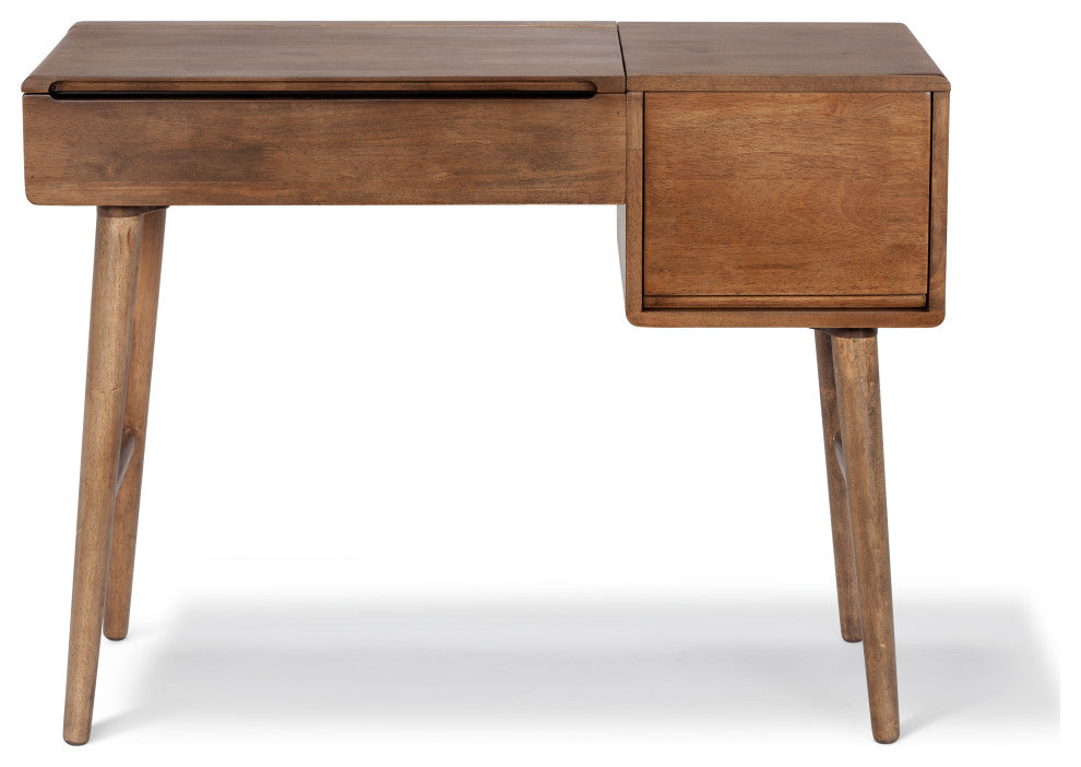 Oliver Vanity Desk, Brown