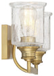 Hampton Warm Brass, 2-Light Bath
