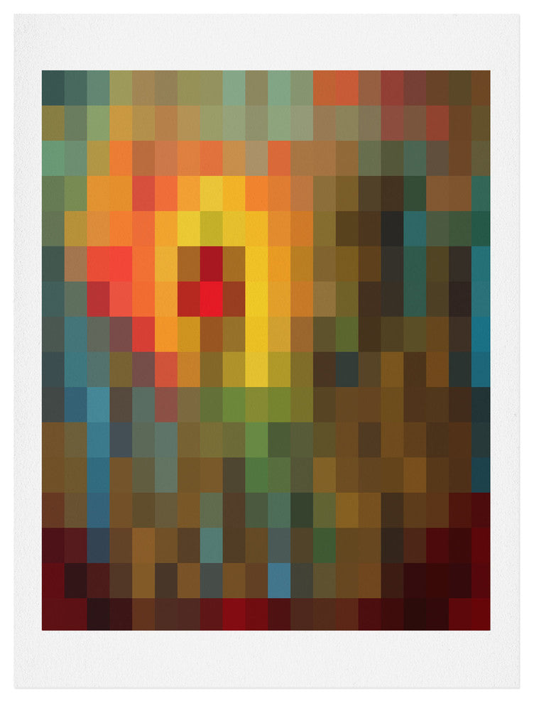 Deny Designs Madart Inc Glorious Colors Art Print
