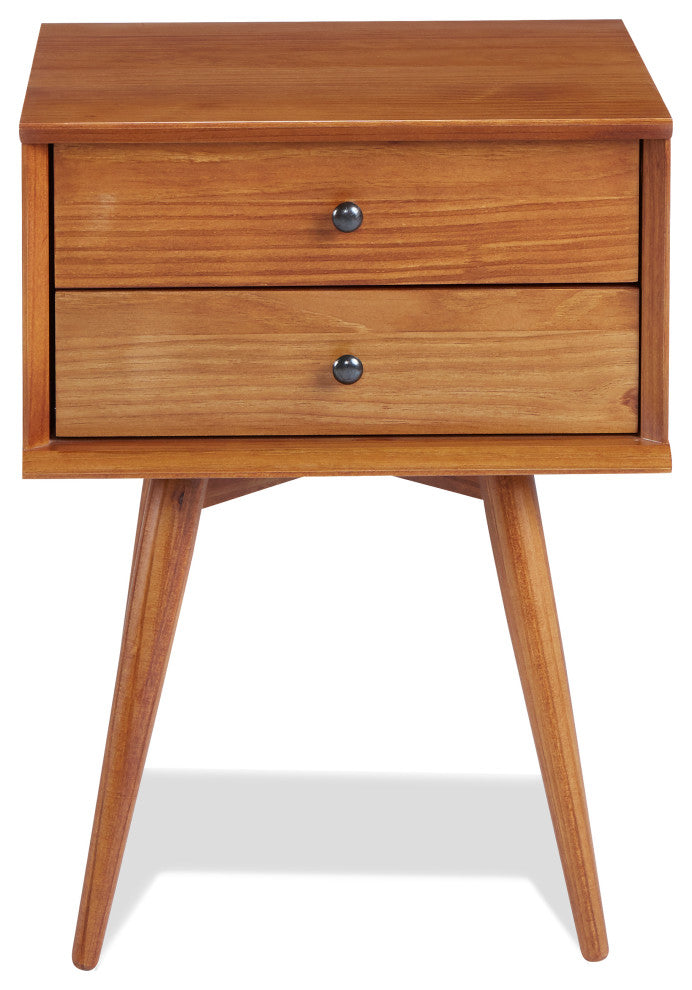 Mid-Century Night Stand, Brown