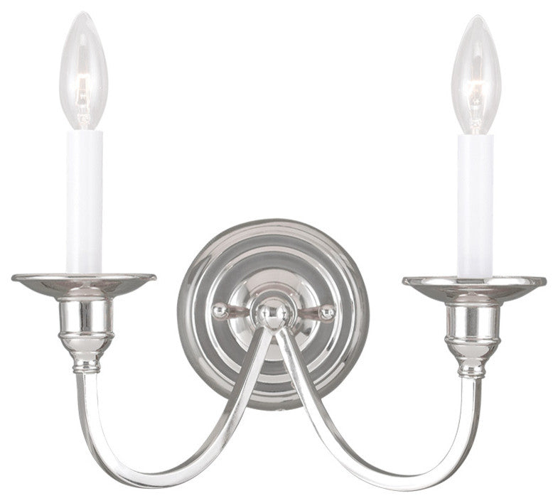 Cranford Wall Sconce, Polished Nickel