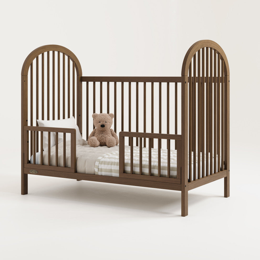 Graco Olivia 3-in-1 Convertible Crib, Hazelnut