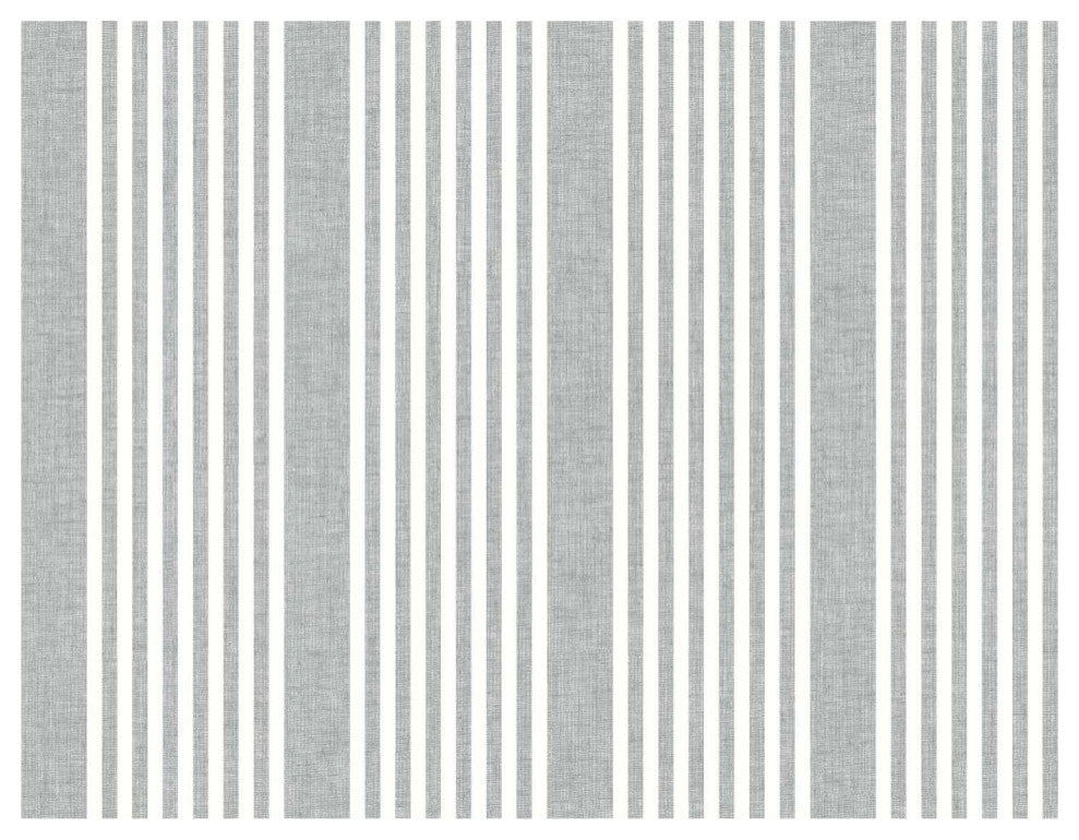French Linen Stripe Peel and Stick Wallpaper