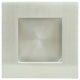 Square Pocket/Cup Pull With Square Opening, Concealed Fixing