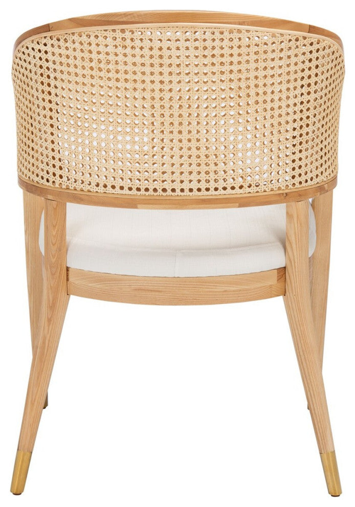 Safavieh Couture Rogue Rattan Dining Chair, Natural