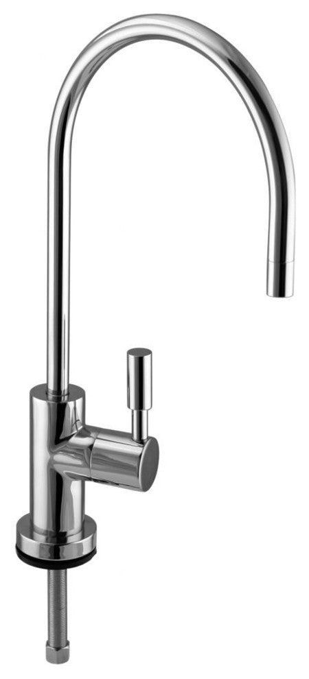 Contemporary 11" Cold Water Dispenser In Polished Nickel