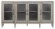 Four Door Credenza Sideboard