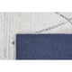 Meher Diamond Area Rug, Charcoal, 8'x10'