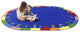 Kid Essentials Rug, Rainbow Alphabet, Bold, 3'10"x5'4" Oval