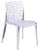 Vision Series Transparent Stacking Side Chair