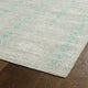 Kaleen Hand Woven Solitaire Silver Bamboo Silk Rug, 9'6"x13'