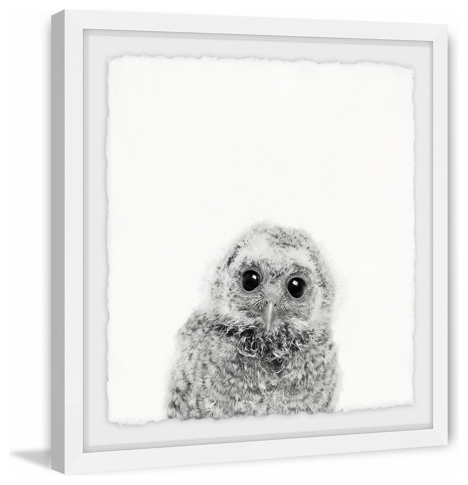 "Those Big Eyes" Framed Painting Print, 32"x32"