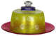 Frosted Curl Yellow Cheese Dome