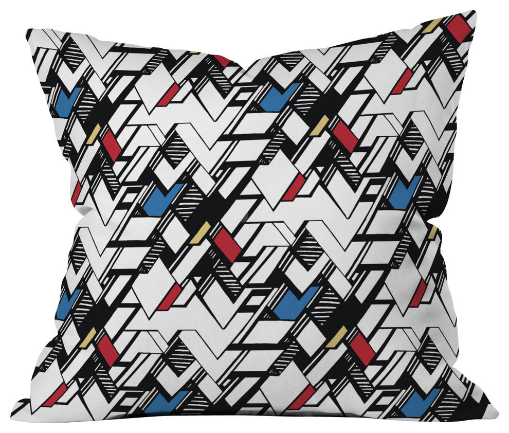 Karen Harris Taliesin Multi Outdoor Throw Pillow