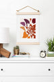 Deny Designs Karen Harris Constance In Orange Blossom Art Print