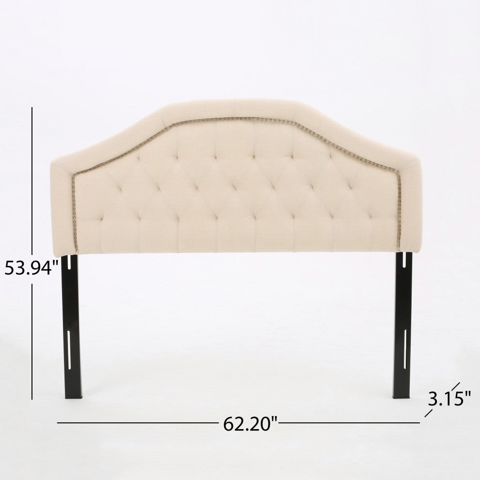 Maizyl Contemporary Fabric Full/Queen Headboard