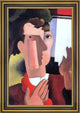 Roger De la Fresnaye Man Red Kerchief