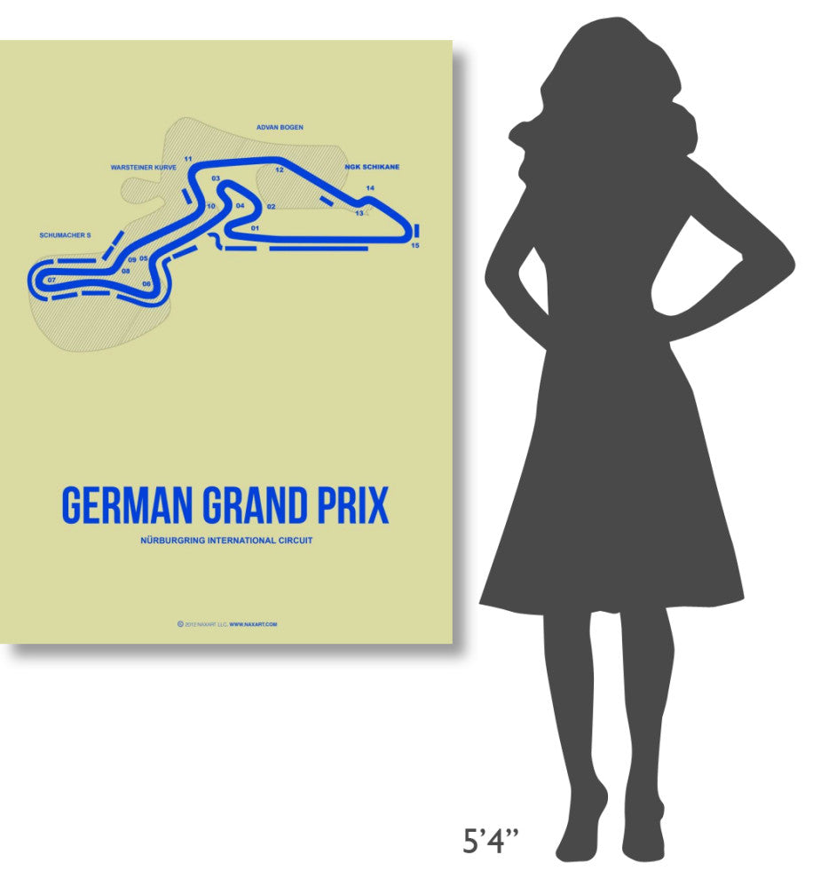 "German Grand Prix 2" Fine Art Print
