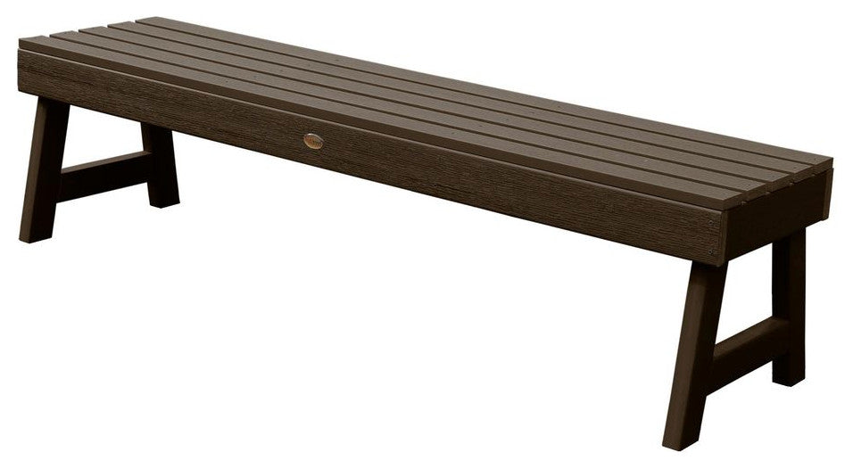 Weatherly Picnic Bench, Weathered Acorn, 5'
