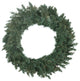 30" Slim Tree Wreath, 170 Tips Unlit