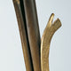 lune 378 Wall Sconce, Satin Amber, Rust Brown and Gold