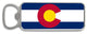 Colorado Flag Bottle Opener